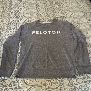 Womens Peloton Grey Lightweight Sweatshirt
